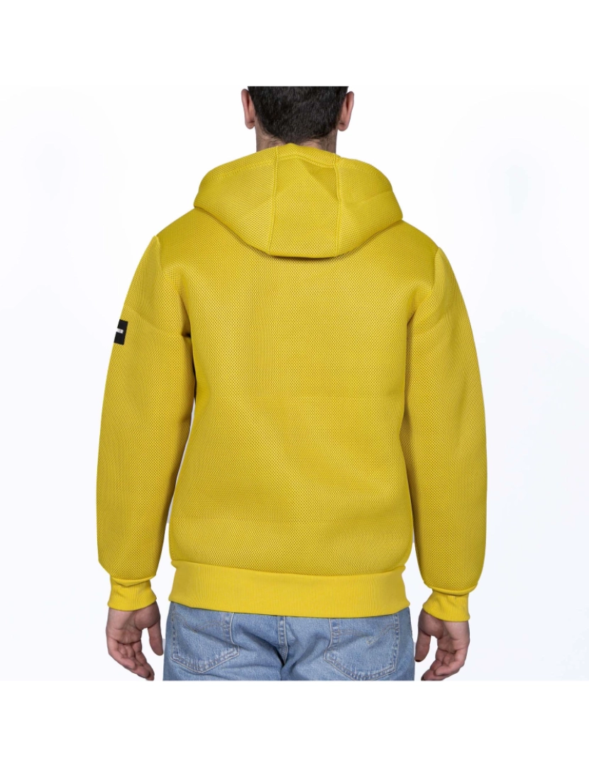 imagem de Camisola Rosher Hoodie Jaqueta Amarelo3