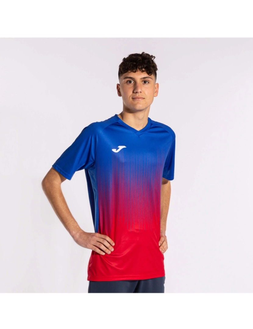 imagem de Camiseta Joma Camiseta Mangá Curto Tiger Iv Rojo Royal2