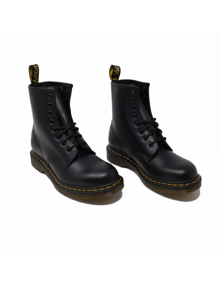 imagem de Dr. Bota Martens 1460 Preto Liso2