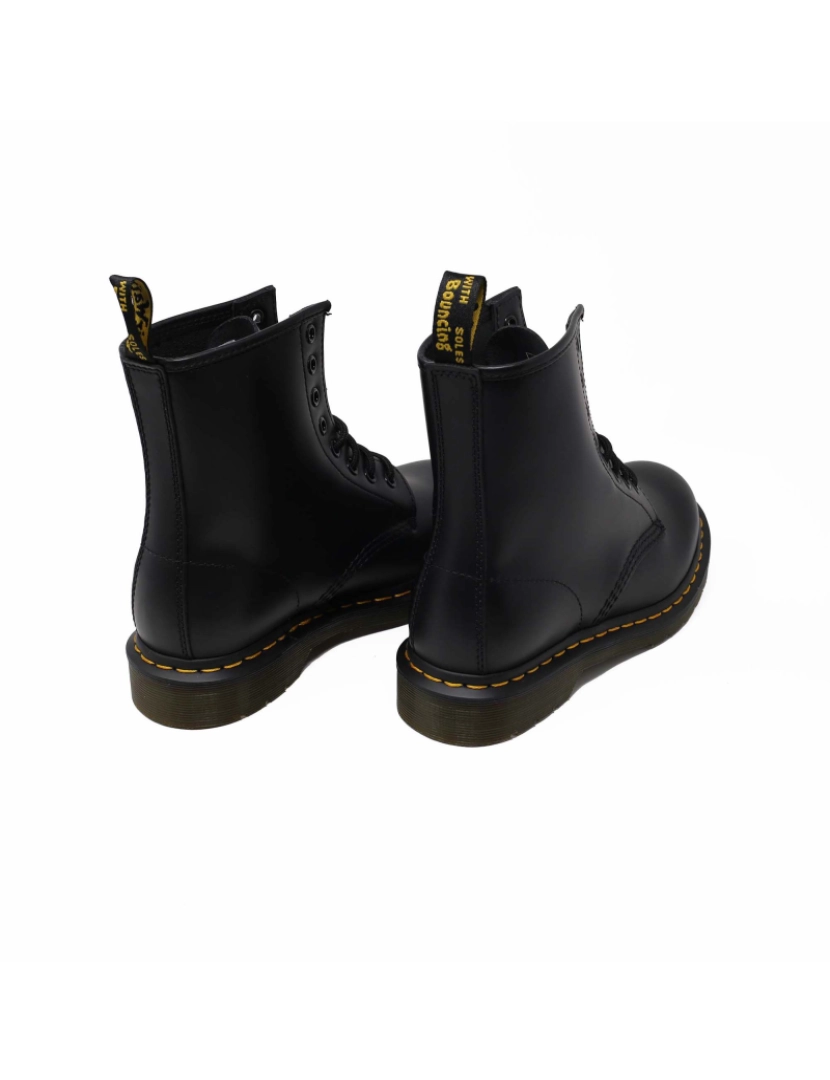 imagem de Dr. Bota Martens 1460 Preto Liso3