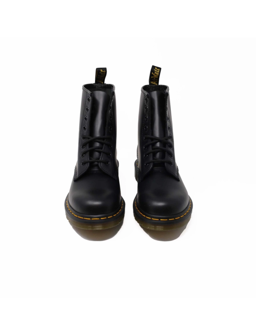 imagem de Dr. Bota Martens 1460 Preto Liso5