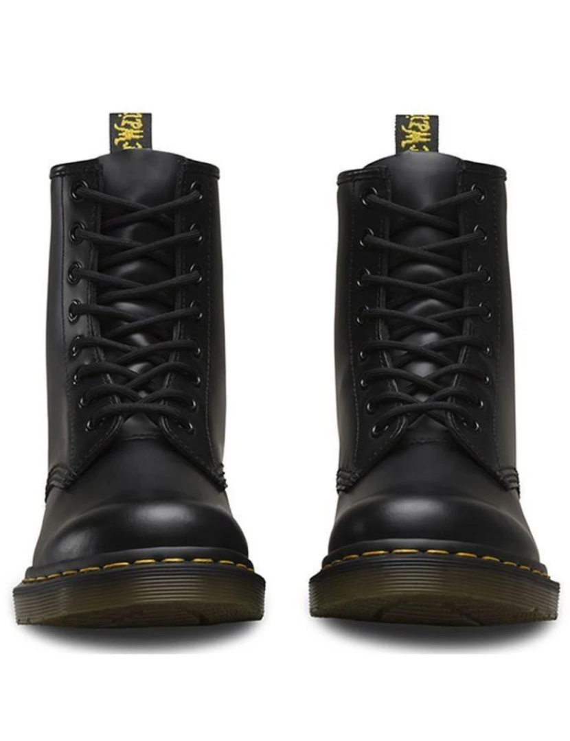 imagem de Dr. Bota Martens 1460 Preto Liso5