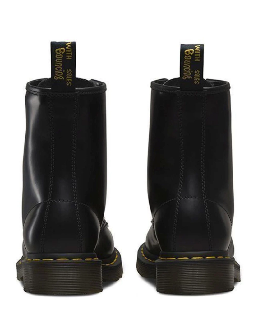 imagem de Dr. Bota Martens 1460 Preto Liso6