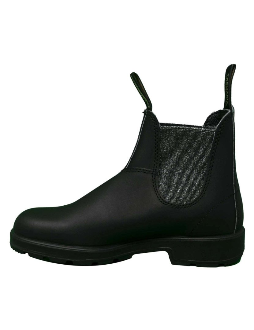 imagem de Bota Preta Blundstone Couro Prata Glitter Preto2