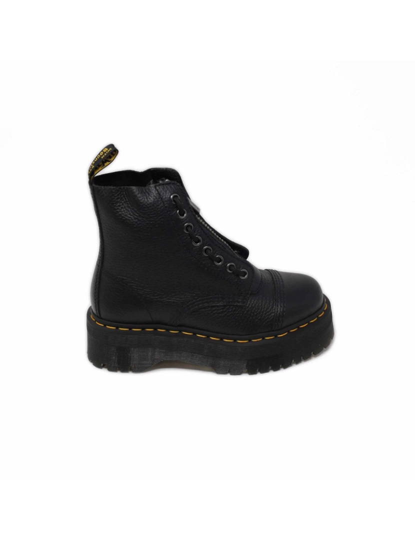 imagem de Botas De Nappa Fresadas Sinclair Dr. Martens Preto1