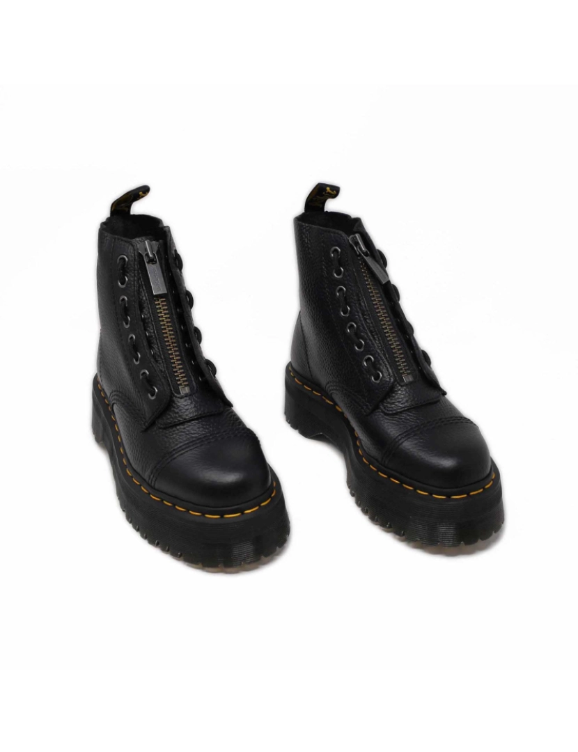 imagem de Botas De Nappa Fresadas Sinclair Dr. Martens Preto2