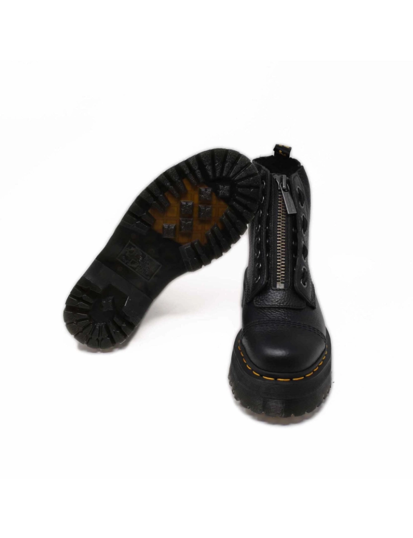 imagem de Botas De Nappa Fresadas Sinclair Dr. Martens Preto4