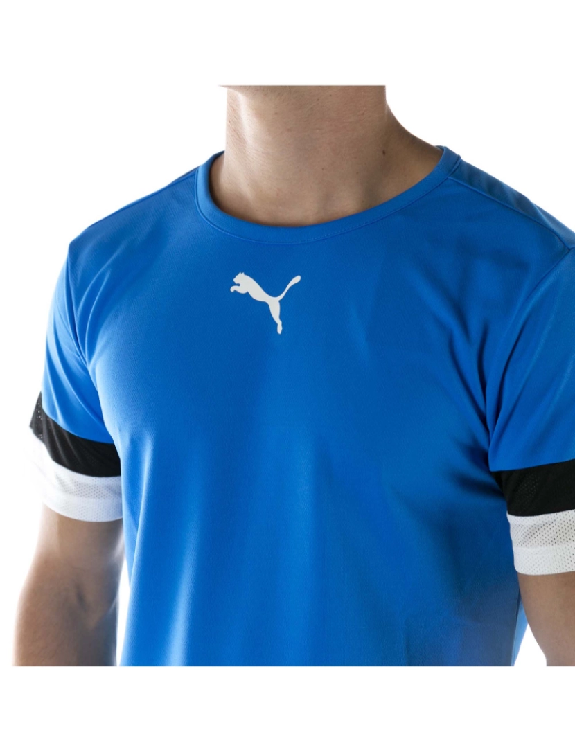 imagem de Camiseta Puma Teamrise Jersey Azul4