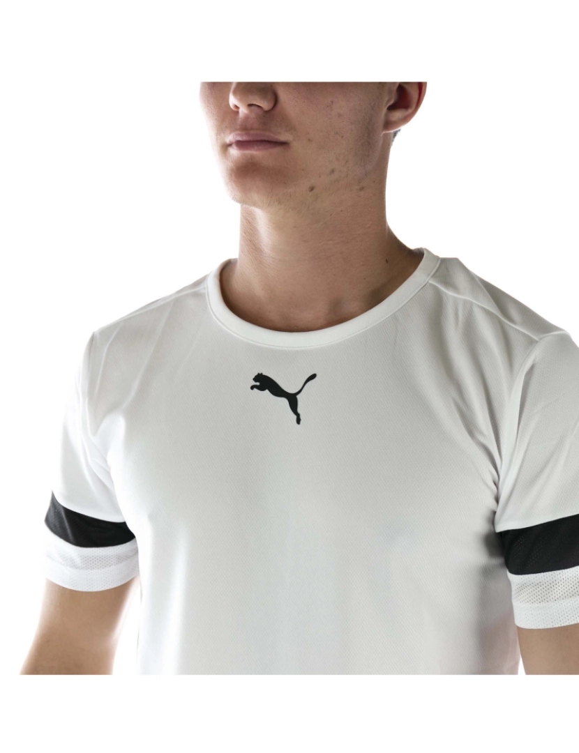 imagem de Camiseta Puma Teamrise Jersey Branca4