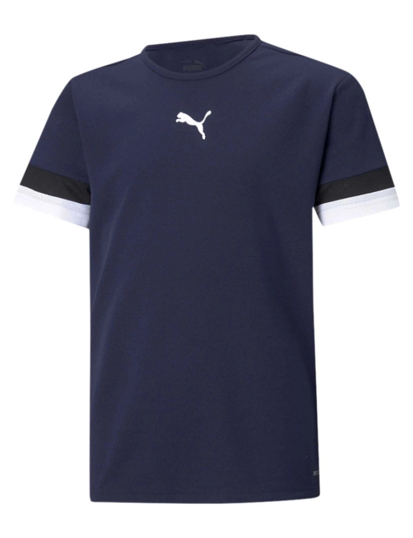 imagem de Camiseta Puma Teamrise Jersey Jr Azul1