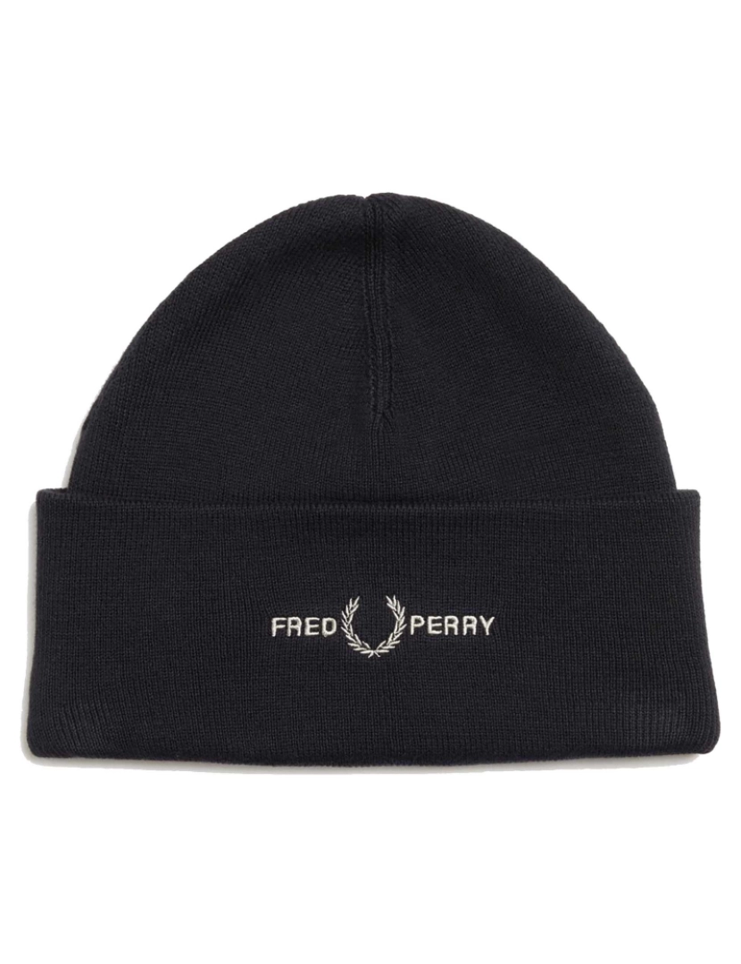 Fredperry - Gorro Gráfico Fred Perry Preto