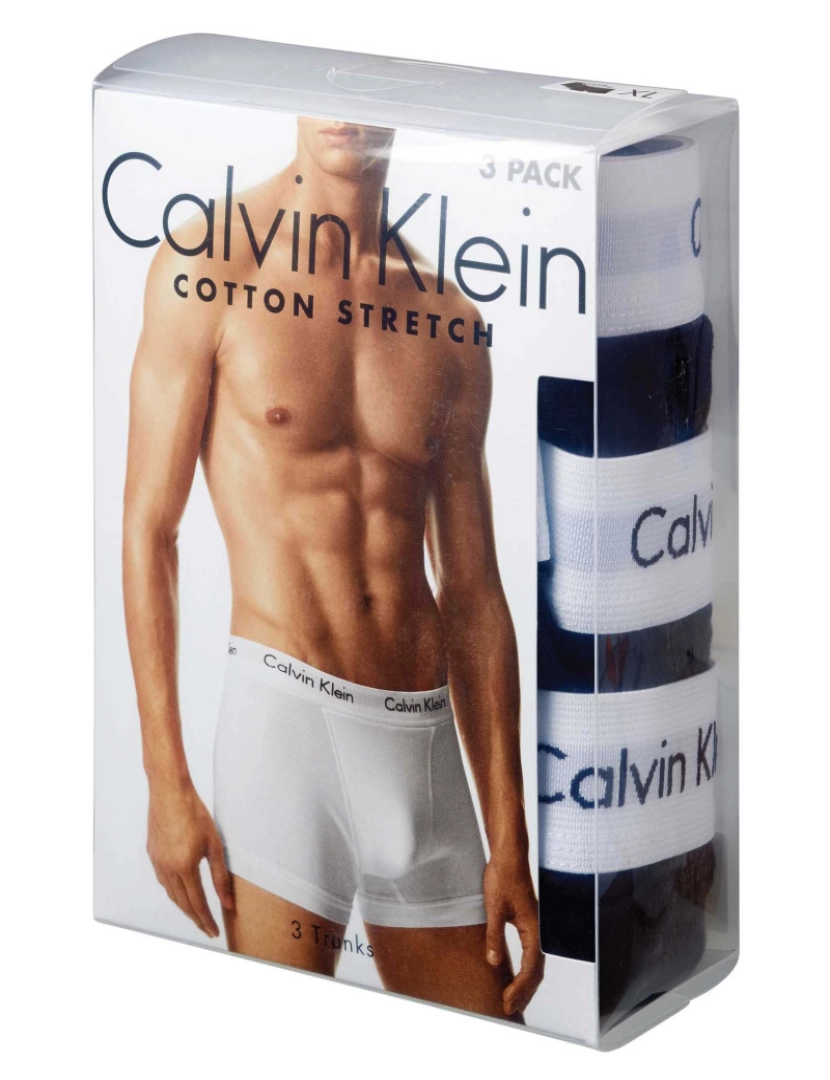Calvin Klein - Calvin Klein 3P Hip Brief 001 Brief