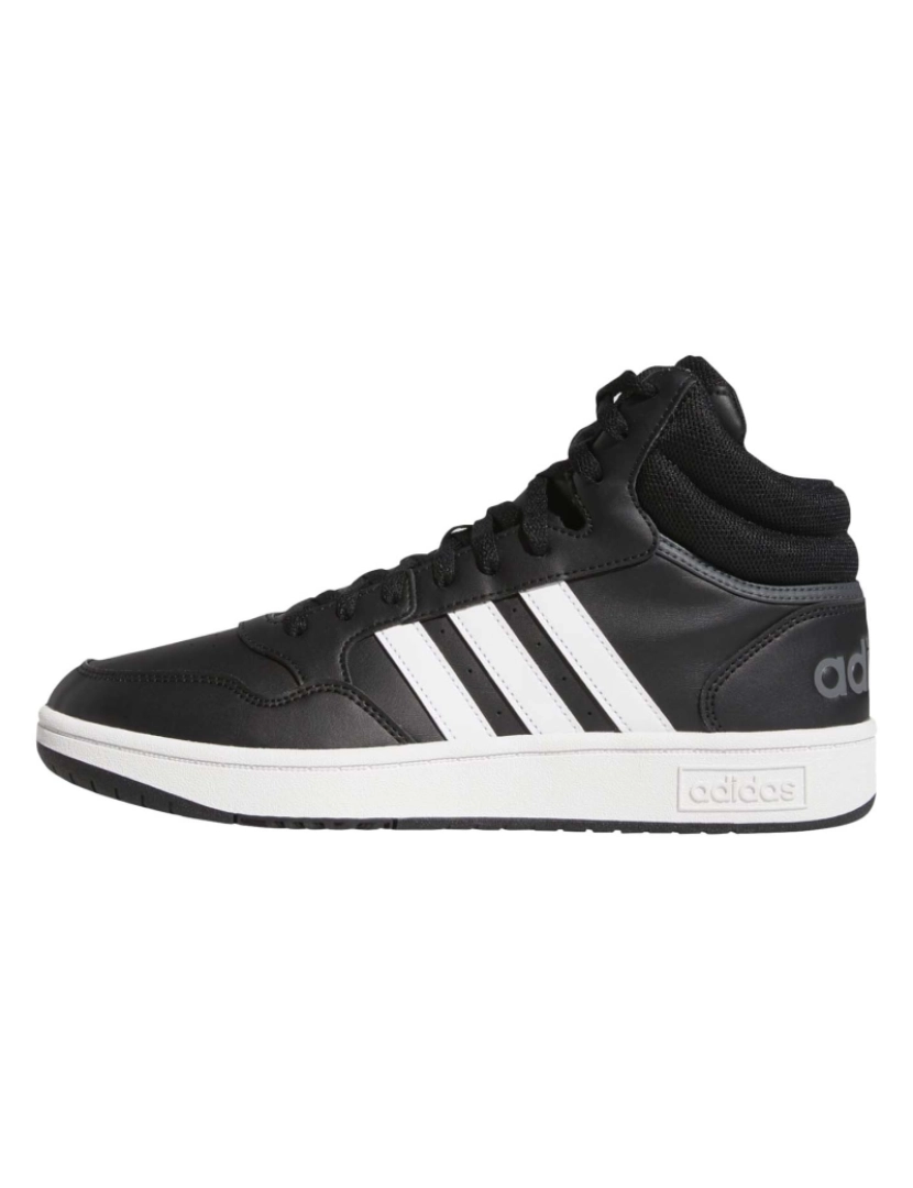 Adidas Sport - Tênis Adidas Originals Hoops 3.0 Mid Cblack/F