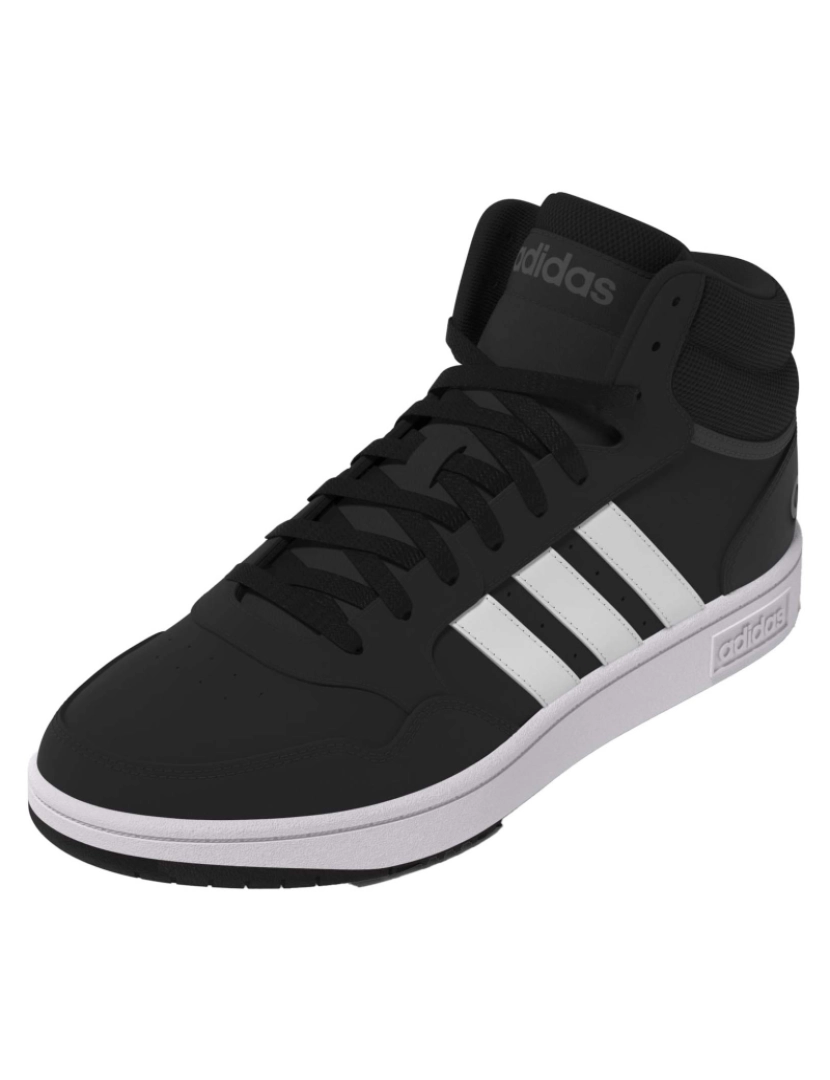 imagem de Tênis Adidas Originals Hoops 3.0 Mid Cblack/F3