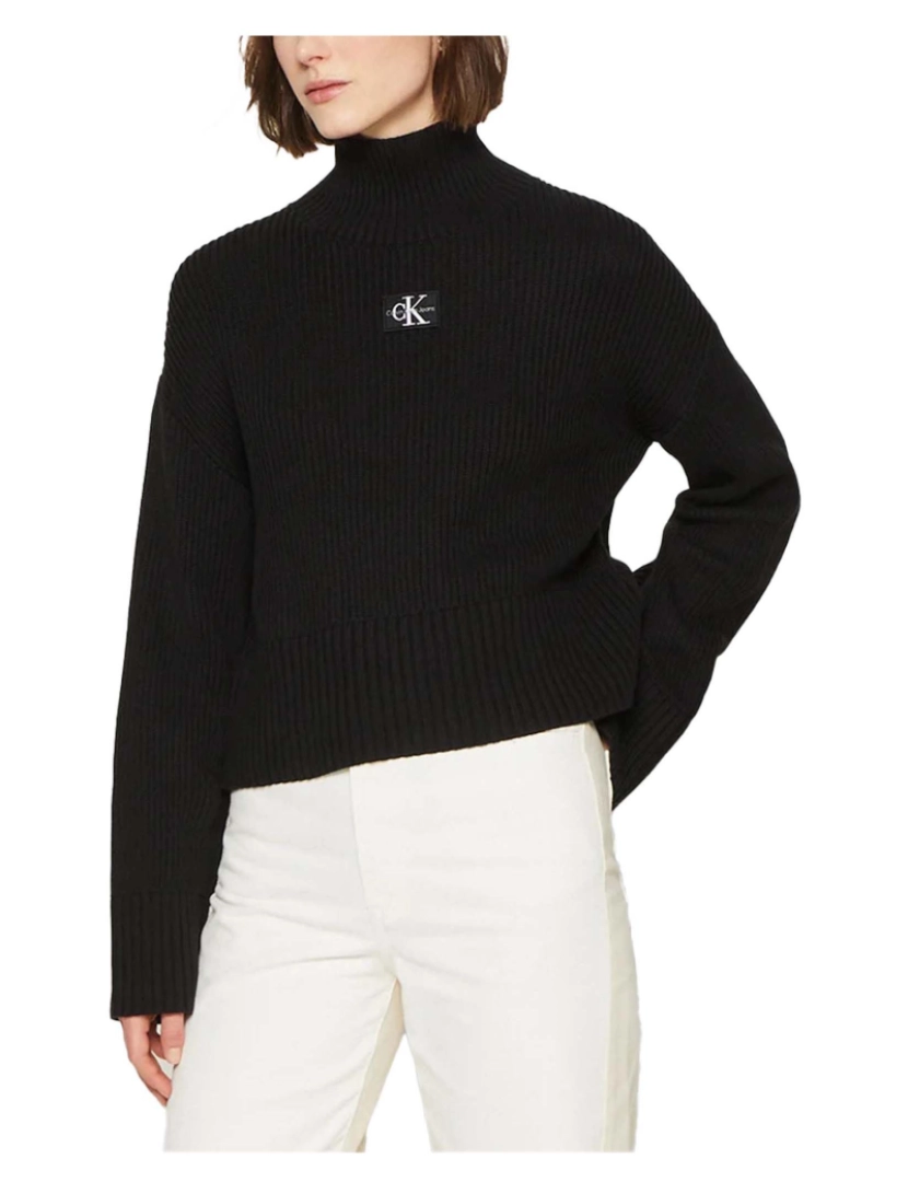 imagem de Sweater Ck Jeans Label Chunky Sweater3