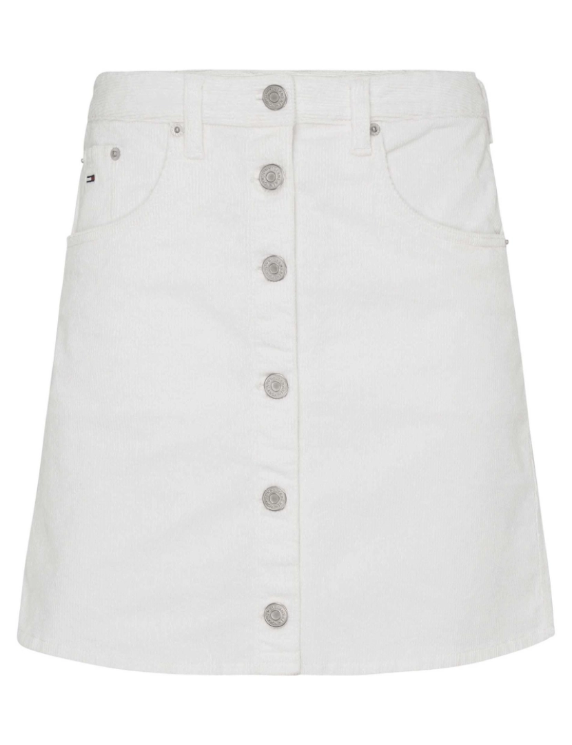 Tommy Jeans - Saia/Mini Saia Tommy Jeans Tjw Pop Cord Button