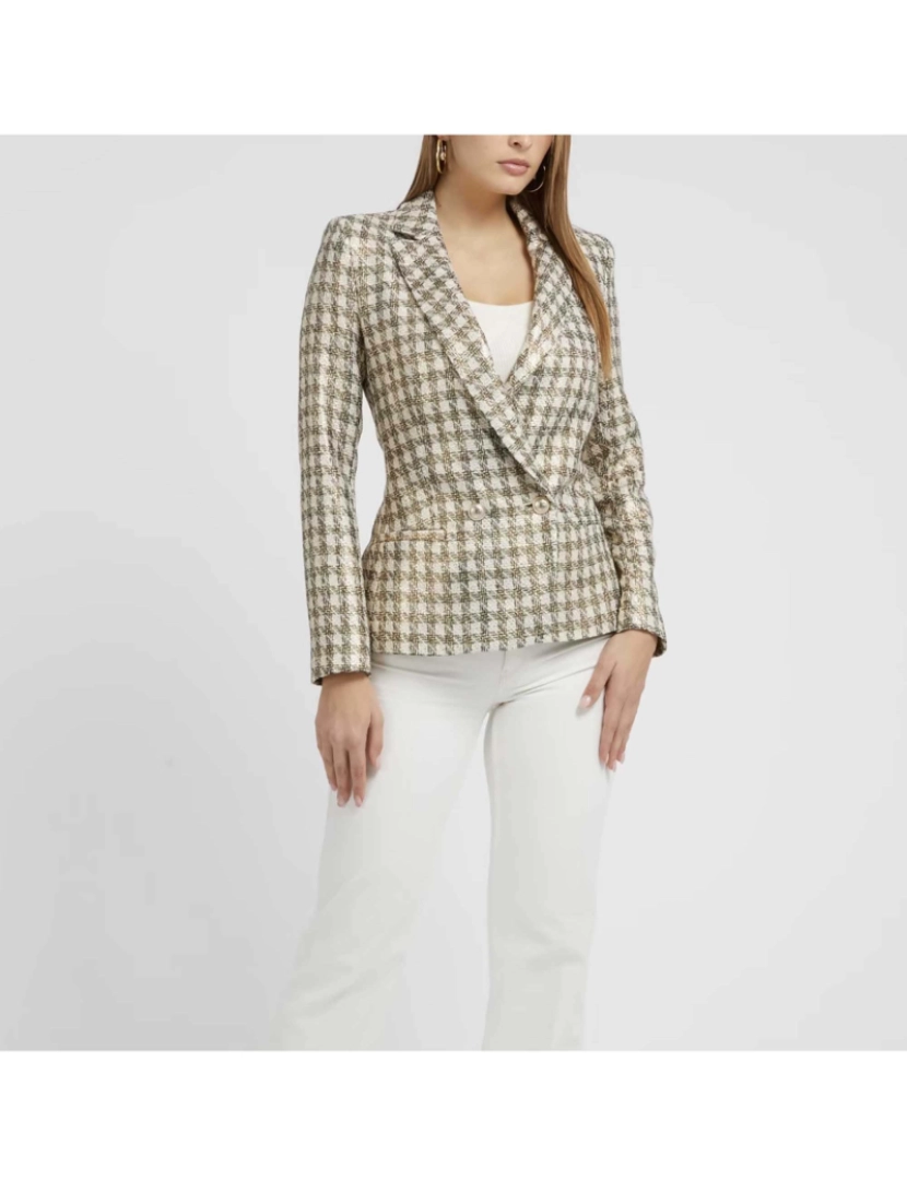 imagem de Jaquetas Blazer Guess Emelie Foiled2