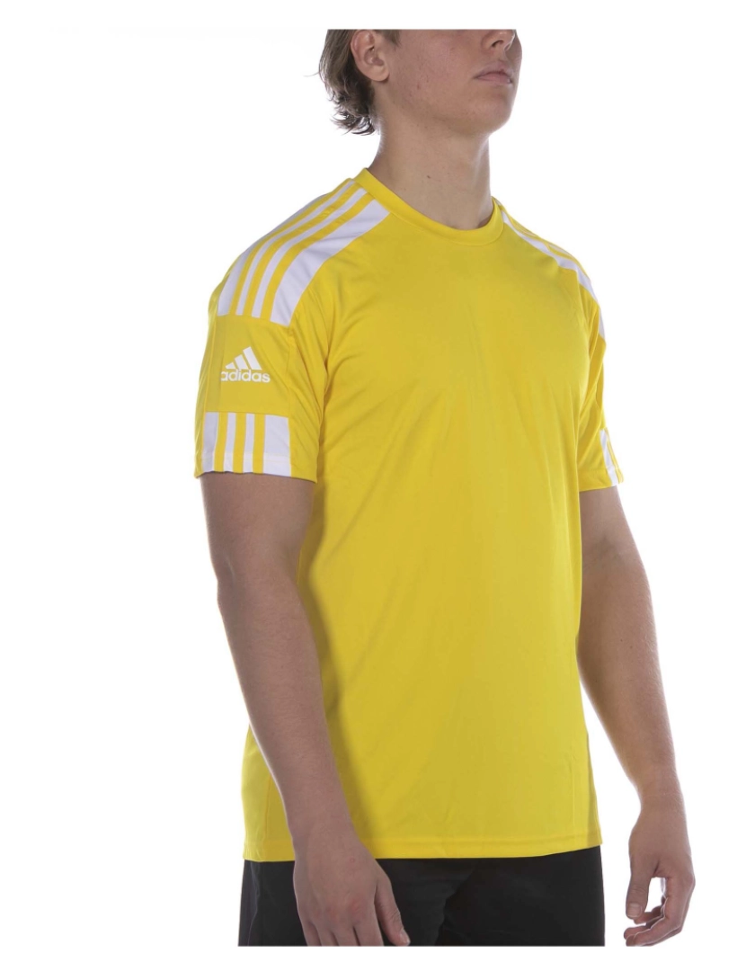 imagem de T-Shirt Adidas Team 21 Jersey Manga Curta Amarelo2