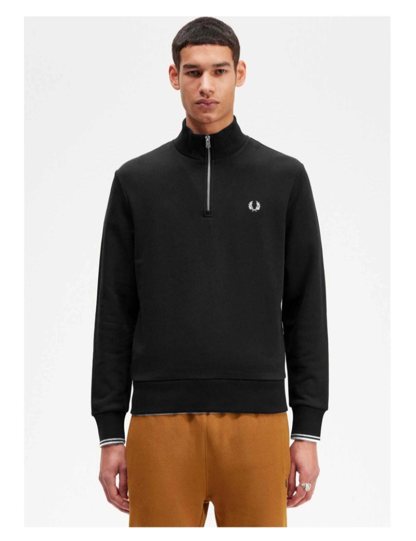 imagem de Sweatshirt Fredperry Fp Meio Zip3