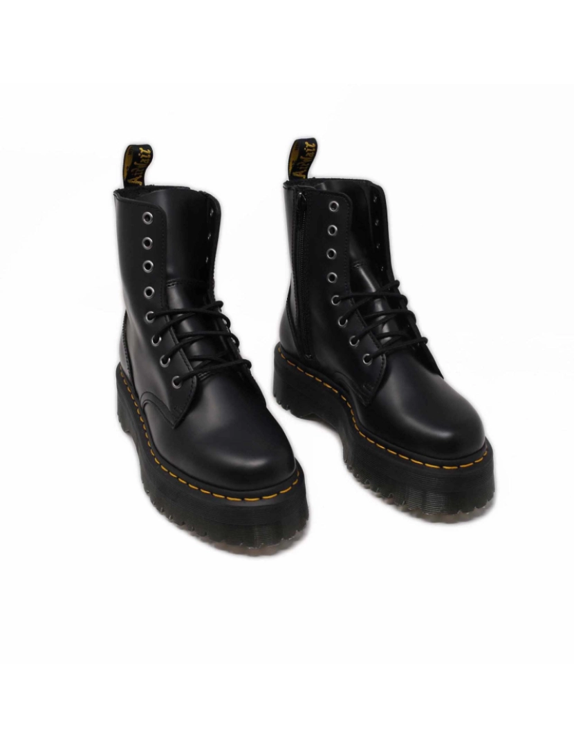 imagem de Jadon Botas Polido suave Dr. Martens Preto2