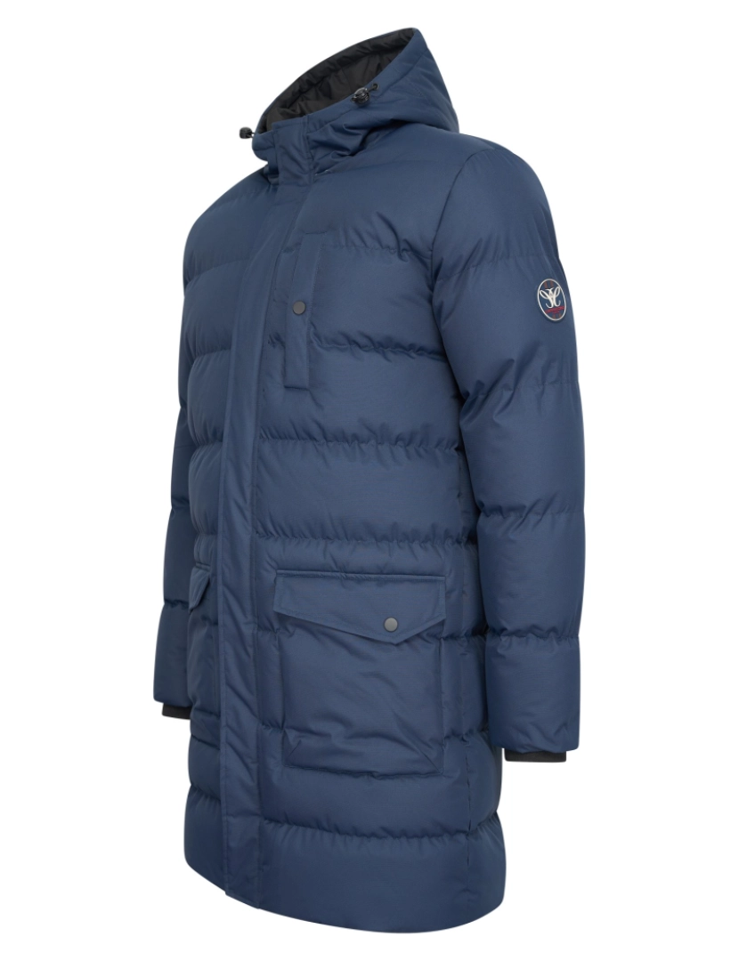 imagem de Cappuccino Italia Hooded Winter Jacket Navy Azul3