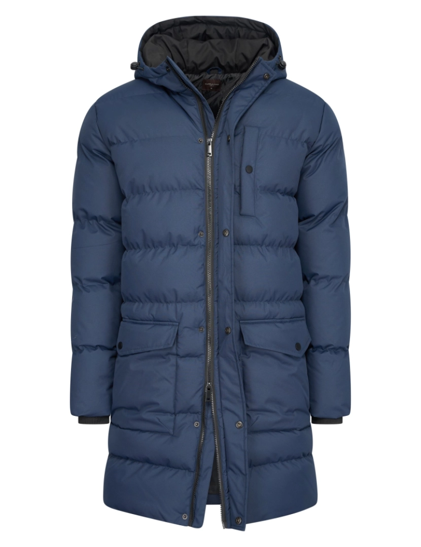 imagem de Cappuccino Italia Hooded Winter Jacket Navy Azul4