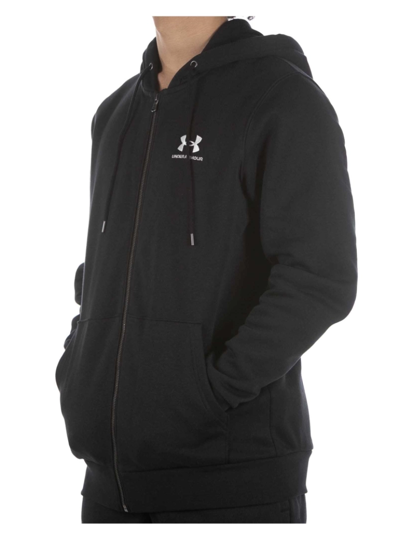 imagem de Hoodie Under Armour Essential Fleece, Preto, Homens4