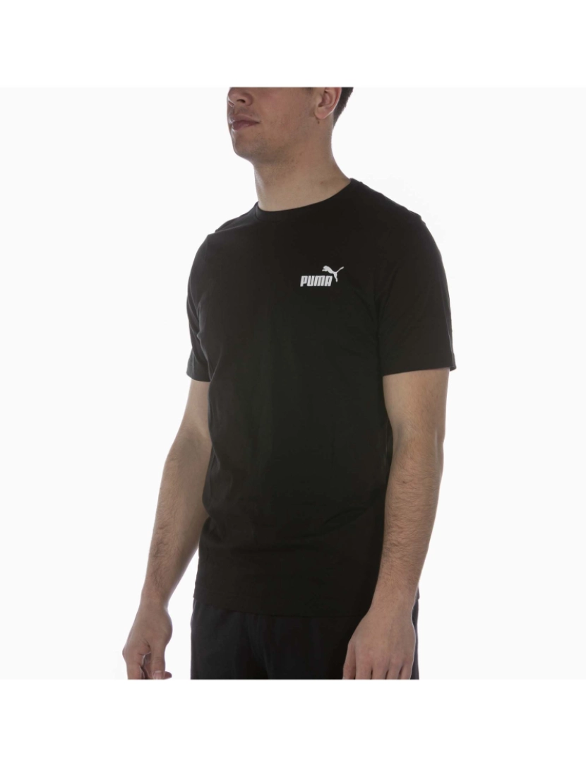 imagem de T-Shirt Puma Essentials Logo, Preto, Homens2