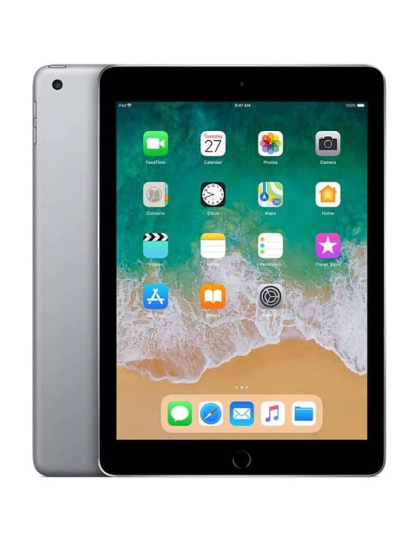 Apple - Apple iPad 9.7(2017) 128GB WiFi + Cellular Cinza Grau B