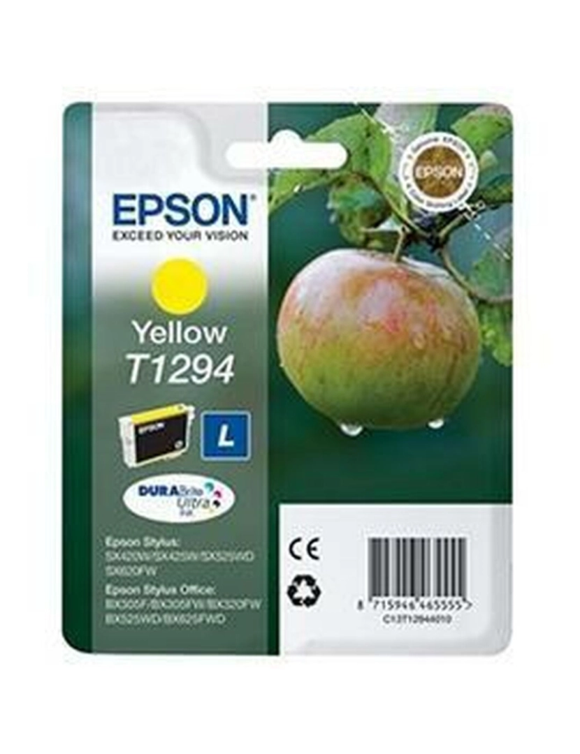 imagem de Tinteiro de Tinta Original Epson T1294 Amarelo1