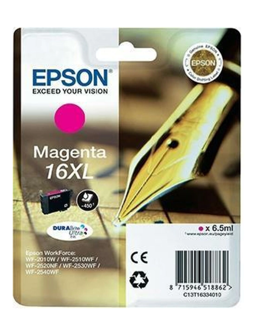 Epson - Tinteiro de Tinta Original Epson 16XL Magenta