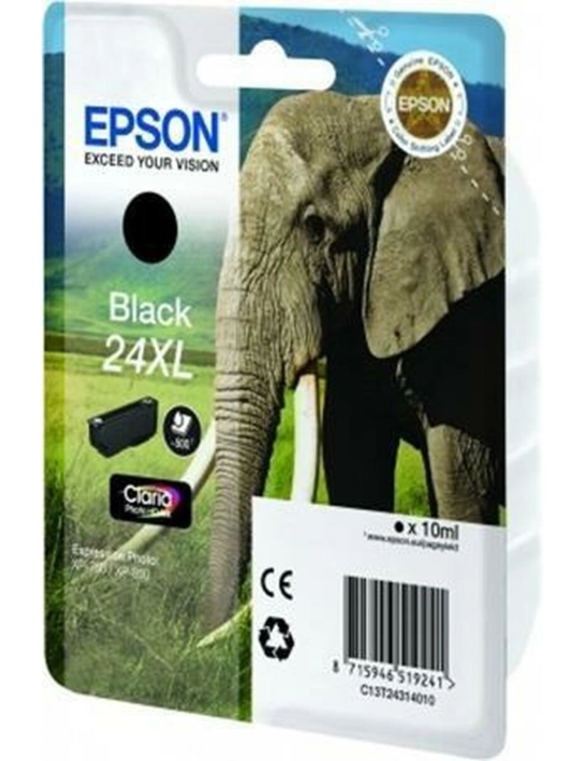 Epson - Tinteiro de Tinta Original Epson 24XL Preto