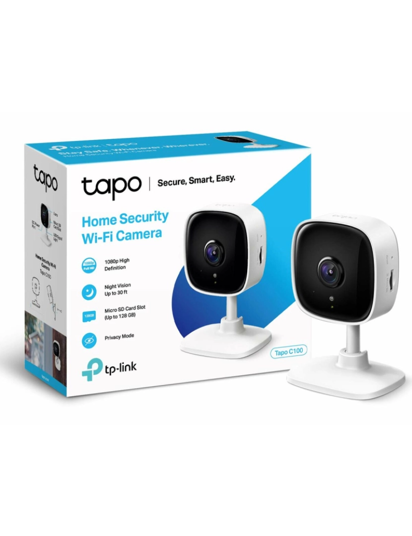 imagem de Video-Câmera de Vigilância TP-Link Tapo C100 FHD IP3