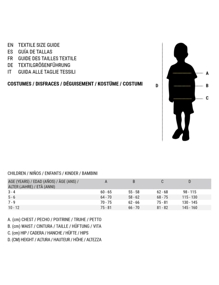 imagem de Fantasia para Crianças Abóbora Laranja 3-4 Anos 7-9 Anos (2 Unidades) (2 pcs)5