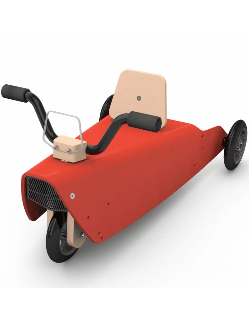 Chou Du Volant - Brinquedos de passeio moto– Vermelho