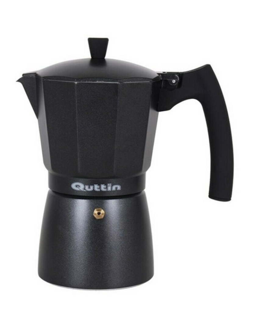 imagem de Cafeteira Italiana Quttin Darkblack Indução Preto3