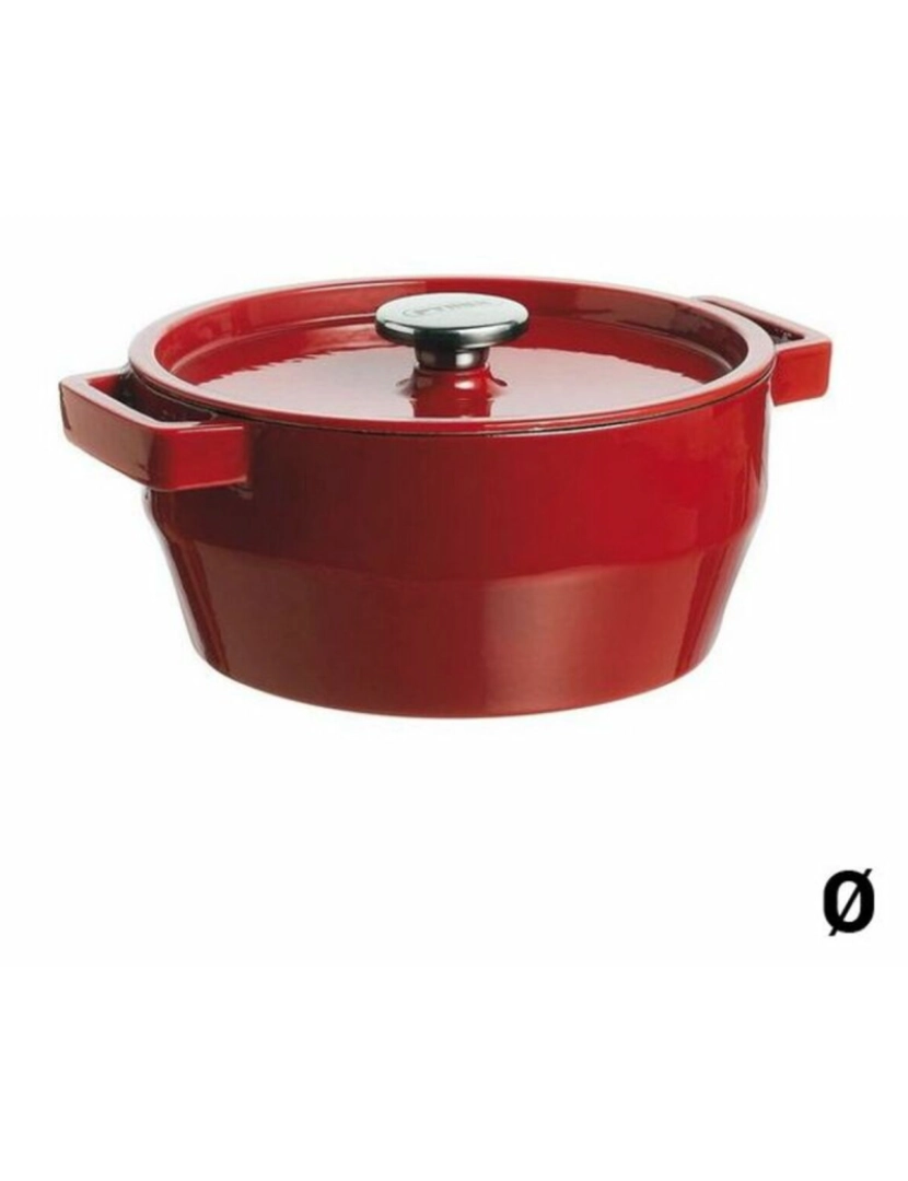 Pyrex - Caçarola com Tampa Pyrex Slow Cook Ferro Fundido