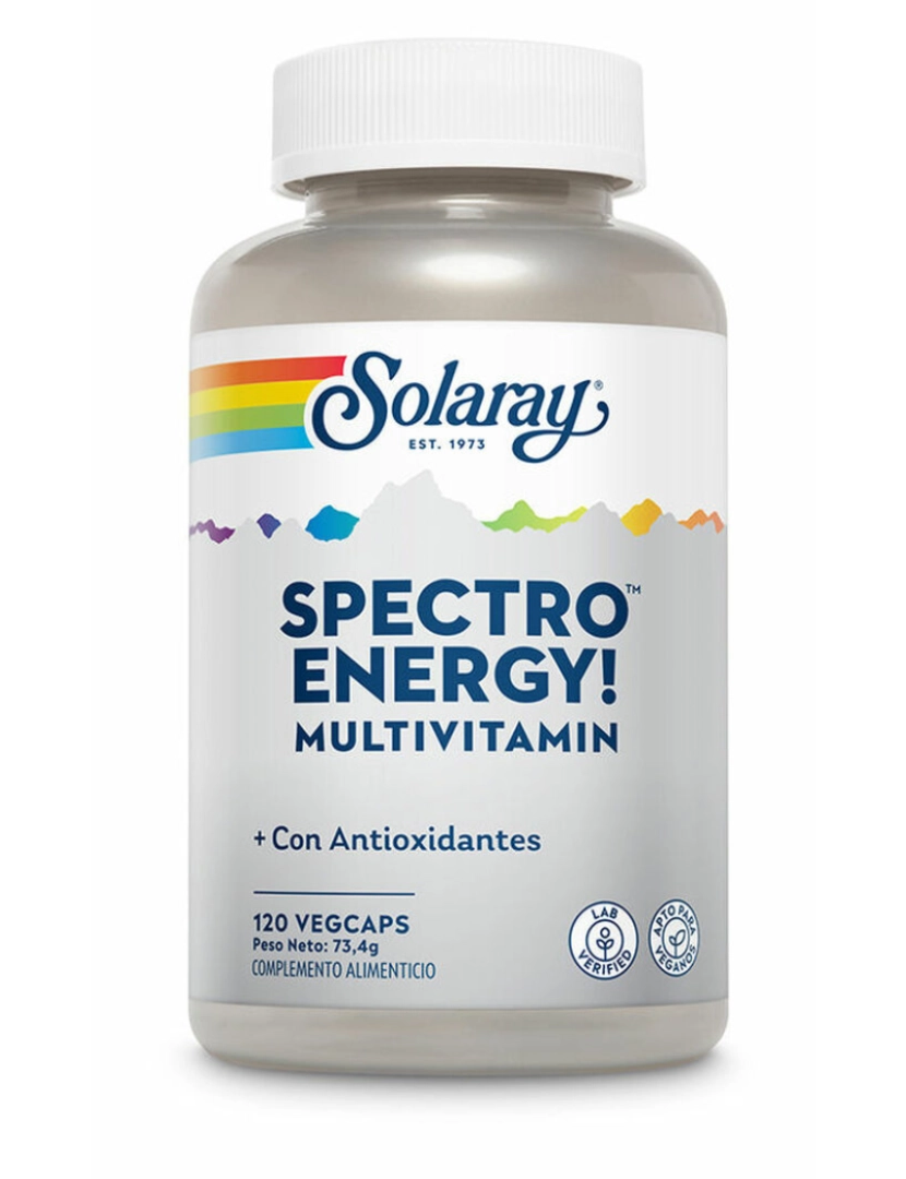 Solaray - Multivitaminas Solaray Spectro Energy 120 Unidades