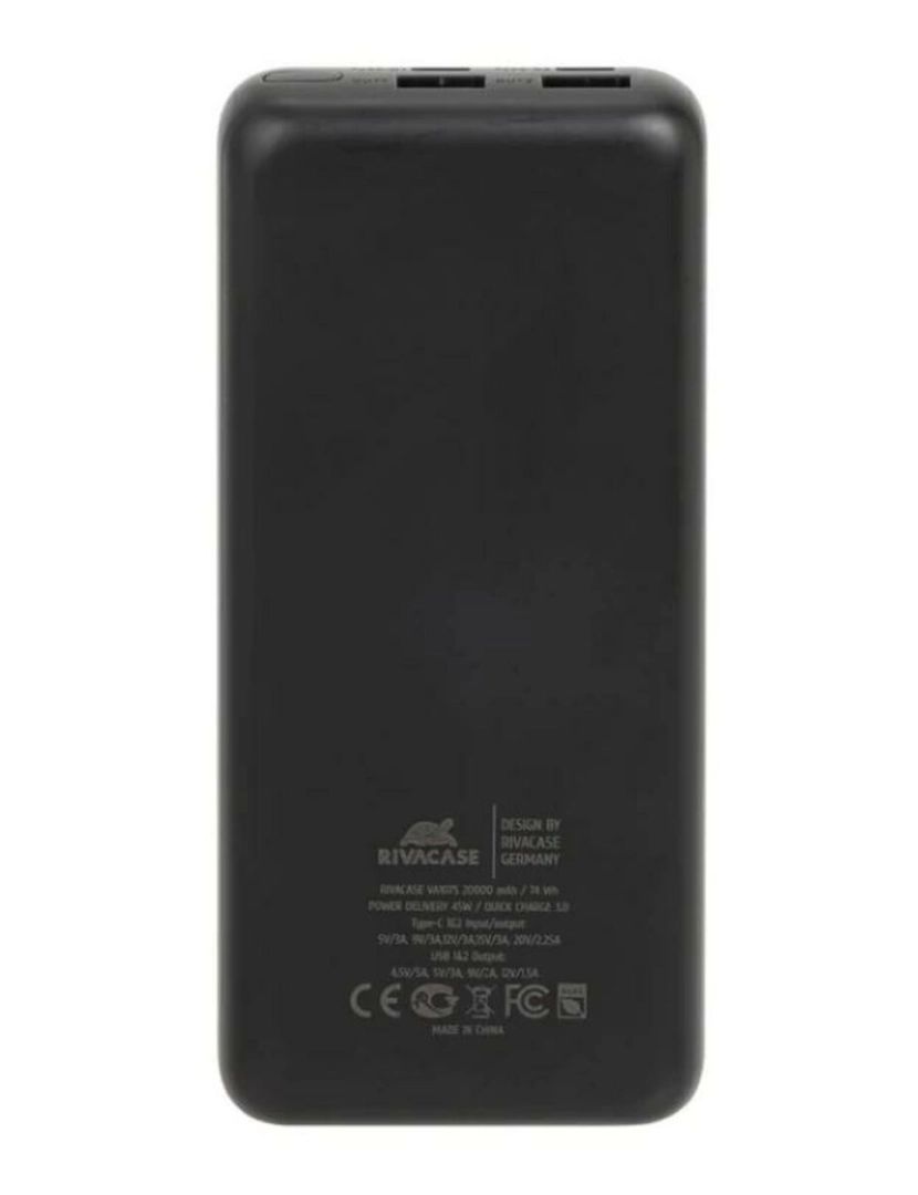 imagem de Powerbank Rivacase VA1075 Preto 20000 mAh4