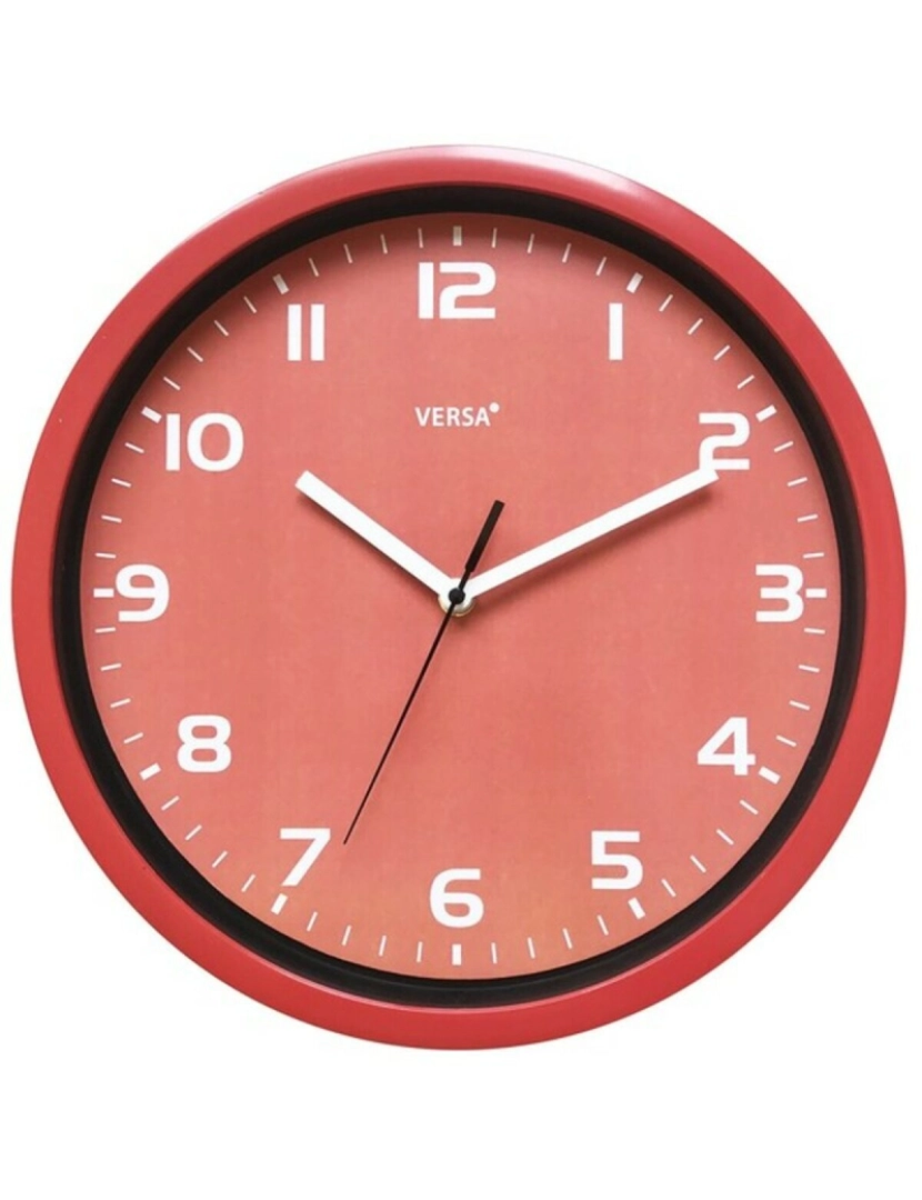 Versa - Relógio de Parede (Ø 30 cm) Plástico