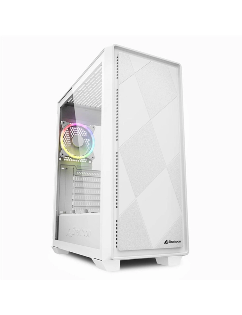 Sharkoon - Caixa Semitorre ATX Sharkoon VS8 RGB Branco