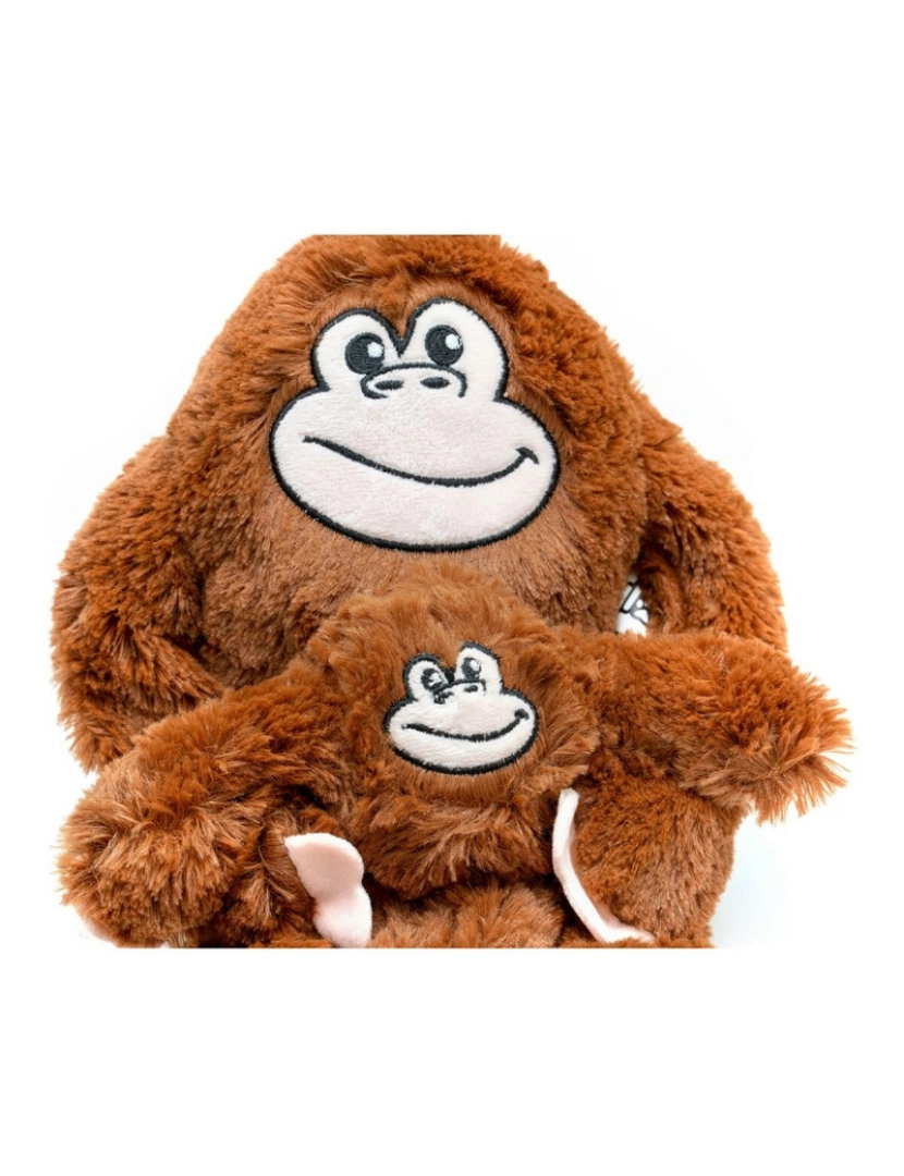 imagem de Brinquedo para cães Gloria Miza Castanho Macaco5