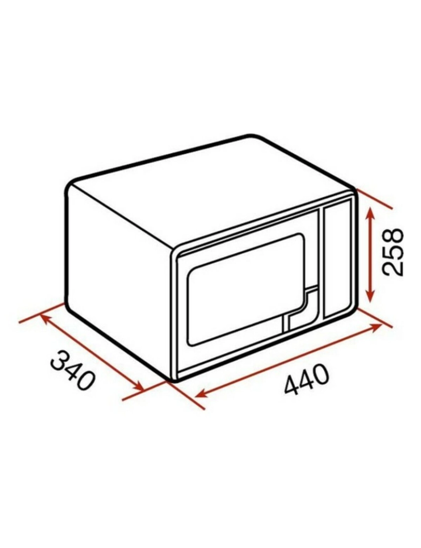 imagem de Microondas com Grill Teka 40590480 20 L 700W2