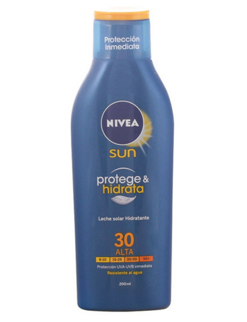 NIVEA - Leite Solar Protege & Hidrata Nivea SPF 30 (200 ml) 30 (200 ml)