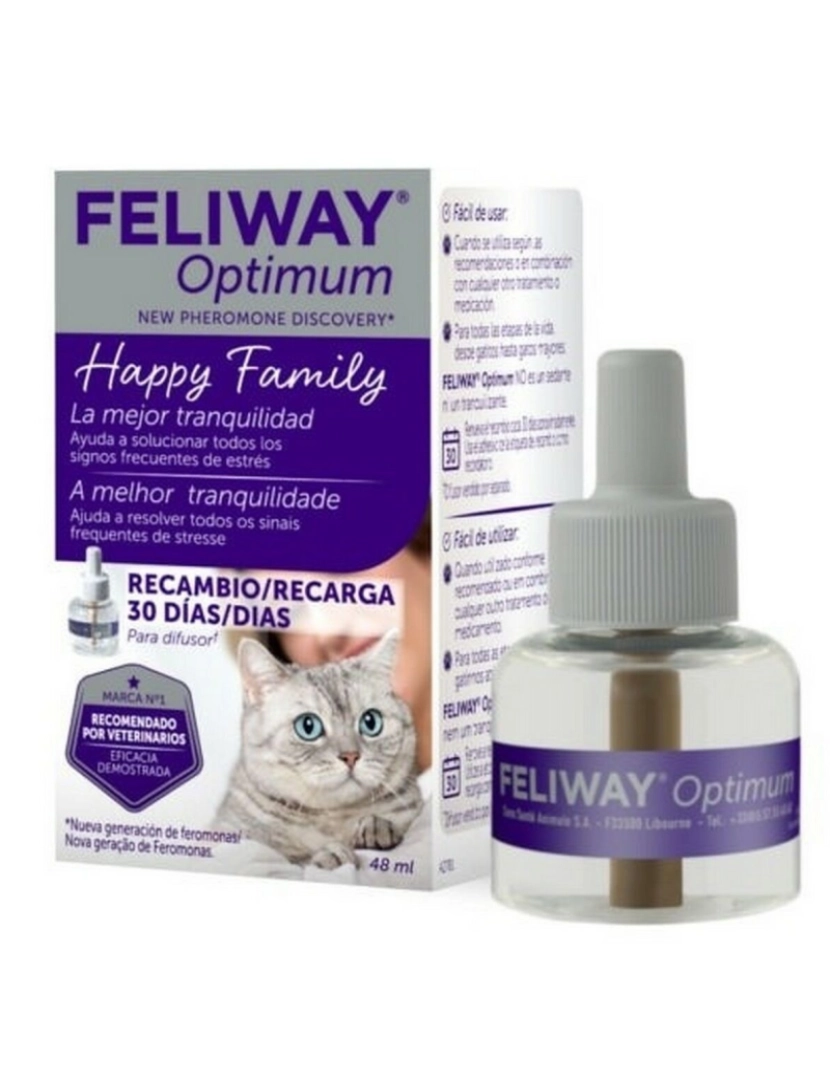 imagem de Eliminador de odores Ceva Happy Family Gato 48 ml1