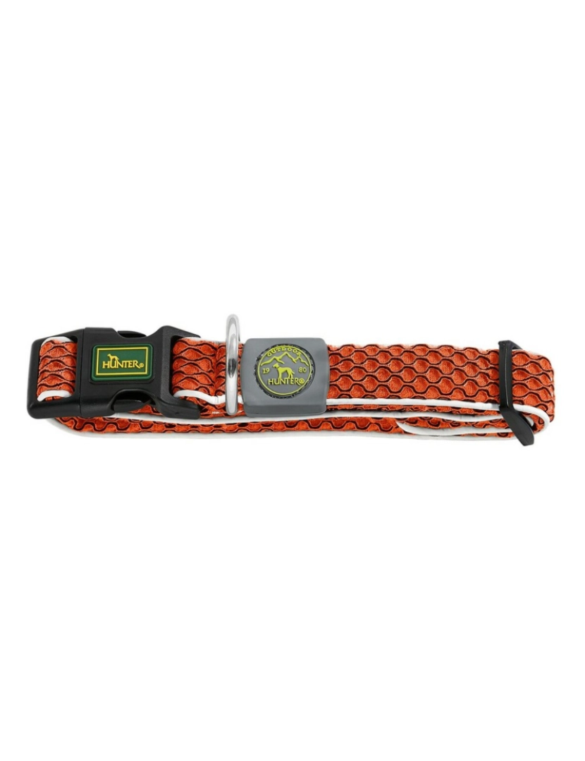 Hunter - Coleira para Cães Hunter Basic Fio Laranja Tamanho S Orange (30-43 cm)