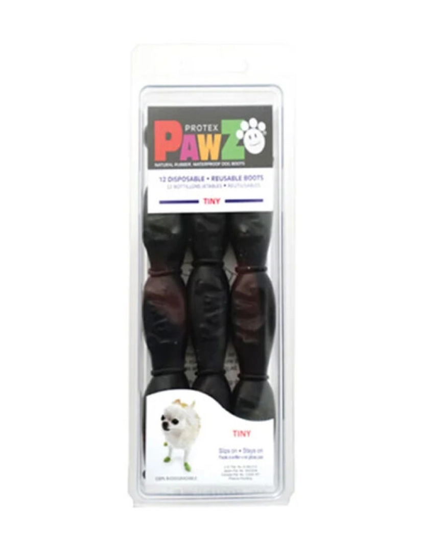 Pawz - Botas Pawz Tiny Cão Pequeno 12 Unidades