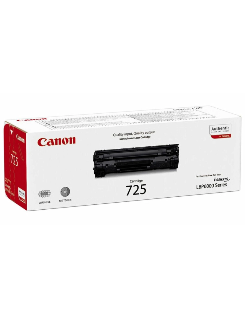 Canon - Tóner Original Canon CRG 725 Preto