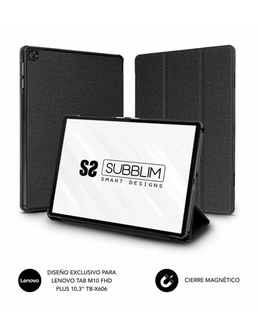 Subblim - Capa para Tablet Subblim SUBCST-5SC110 Preto 10,3"