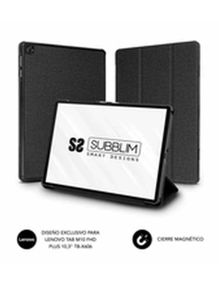 imagem de Capa para Tablet Subblim SUBCST-5SC110 Preto 10,3"2